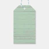 Persoonlijke naam & leeftijd voetbal  cadeaulabel (Achterkant)