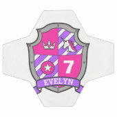 Persoonlijke naam leeftijdsmeisjes voetbalschild f voetbal (Enkel)