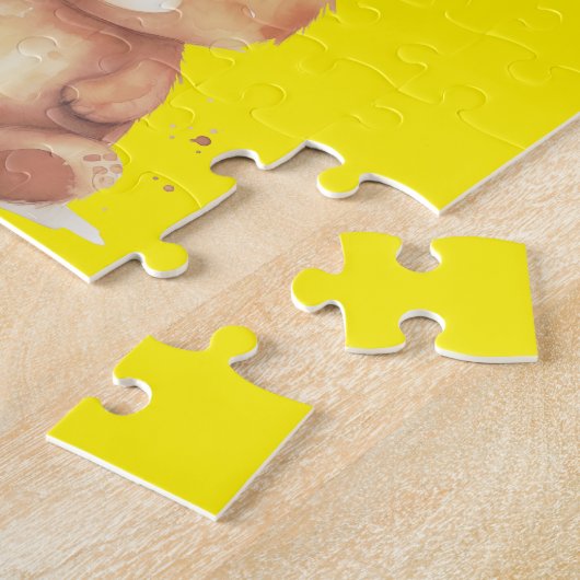 persoonlijke naam legpuzzel (Zijkant)