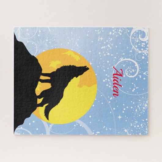 Persoonlijke naam legpuzzel (Horizontaal)