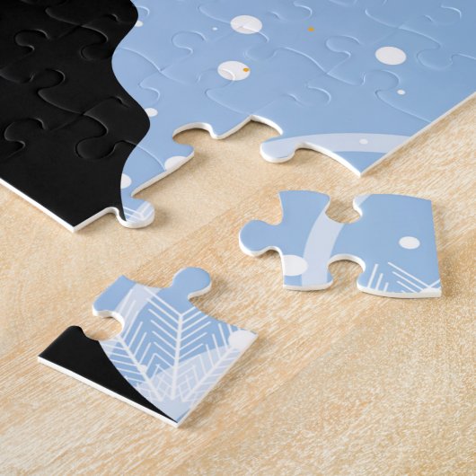 Persoonlijke naam legpuzzel (Zijkant)