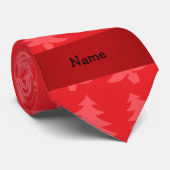 Persoonlijke naam lelijke kersttrui stropdas (Opgerold)