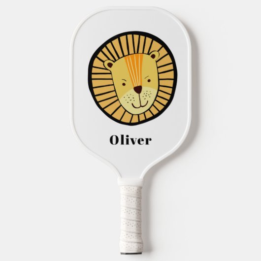 Persoonlijke naam Lion Pickleball Paddle (Voorkant)