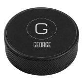 persoonlijke naam logo hockey puck (3/4)