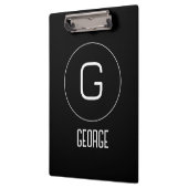 persoonlijke naam logo klembord (Links)