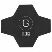 persoonlijke naam logo voetbal (Enkel)