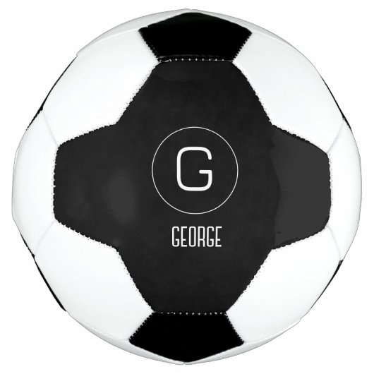persoonlijke naam logo voetbal (Voorkant)
