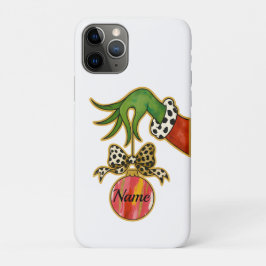Persoonlijke naam luipaard strik papegaai ornament Case-Mate iPhone case