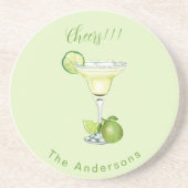 Persoonlijke naam Margarita proost Zandsteen Onderzetter (Voorkant)