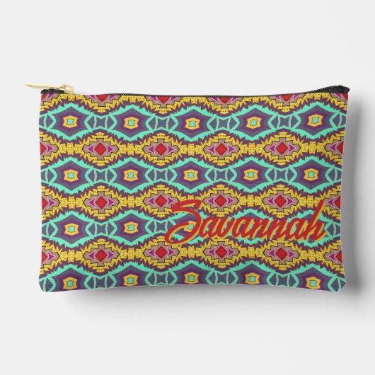 Persoonlijke naam maximalistische multikleur uniek etui (Voorkant)