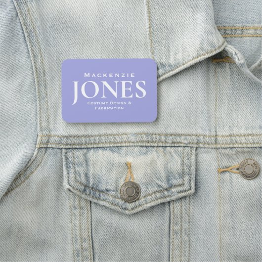 Persoonlijke naam Merknaam Bedrijfs Logo Modern Pa Naamplaatje (In situ)