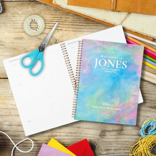 Persoonlijke naam Merknaam BedrijfsModerne Abstrac Planner