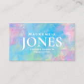 Persoonlijke naam Merknaam BedrijfsModerne Abstrac Visitekaartje (Voorkant)