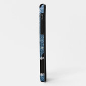 Persoonlijke naam misty blue glitter vampire Case-Mate iPhone case (Achterkant/links)