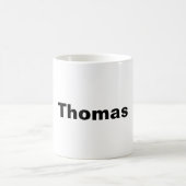 Persoonlijke naam Mok Cup Voeg je eigen woordtekst (Center)