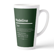 Persoonlijke naam mok voor meisje Madeline