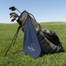 Persoonlijke naam monogram navy zwart