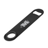 Persoonlijke naam monogram Pro Speed flesopener Flessenopener (Voorkant Gekanteld)