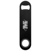 Persoonlijke naam monogram Pro Speed flesopener Flessenopener (Voorkant)