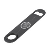 Persoonlijke naam monogram snelle flesopener speed flessenopener (Voorkant Gekanteld)