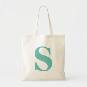 Persoonlijke naam monogram tote bag