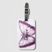 Persoonlijke naam Mooie vlinder Bagagelabel (Voorkant (verticaal))