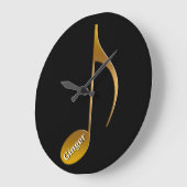 Persoonlijke naam Musical Note | Musicians Dancers Grote Klok (Hoek)