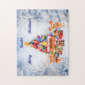Persoonlijke naam Noordpool Legpuzzel (Verticaal)
