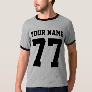 Persoonlijke naam + nummer sport Jersey T-Shirt