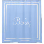 Persoonlijke naam of initiaal douchegordijn (Voorkant)