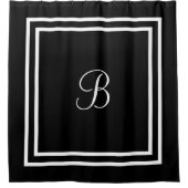 Persoonlijke naam of initiaal douchegordijn (Voorkant)