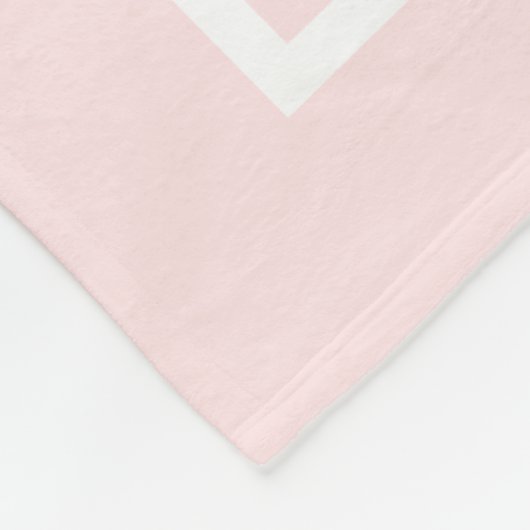 Persoonlijke naam of initiaal fleece Blanket (Hoek)