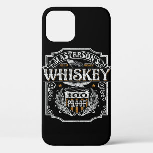Persoonlijke NAAM Old West Whiskey Brewery Bar Case-Mate iPhone Case