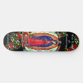Persoonlijke naam Onze dame van Guadalupe Virgin M Persoonlijk Skateboard (Horizontaal)