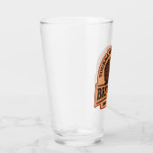 Persoonlijke naam Oude eik Barrel Beer Keg Brewery Glas (Rechts)