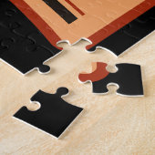 Persoonlijke naam Oude eik Barrel Beer Keg Brewery Legpuzzel (Zijkant)