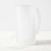Persoonlijke naam Oude eik Barrel Beer Keg Brewery Matglas Bierpul (Voorkant rechts)