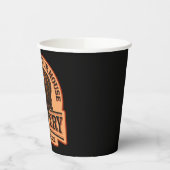 Persoonlijke naam Oude eik Barrel Beer Keg Brewery Papieren Bekers (Links)