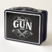 Persoonlijke NAAM Oude Pistool Revolvers Winkelvuu (Voorkant)