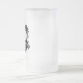 Persoonlijke NAAM Oude Pistool Revolvers Winkelvuu Matglas Bierpul (Center)