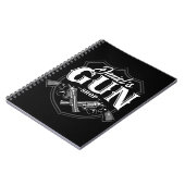 Persoonlijke NAAM Oude Pistool Revolvers Winkelvuu Notitieboek (Linkerzijde)