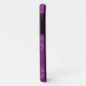 Persoonlijke naam paarse vleermuizen Case-Mate iPhone case (Achterkant/links)