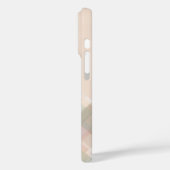 Persoonlijke naam pastel plaid perzik groene mooie Case-Mate iPhone case (Achterkant / Links)