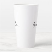  persoonlijke naam, Persoonlijke naam Latte Mok (Voorkant)