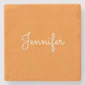 persoonlijke naam, Persoonlijke naam Stenen Onderzetter (Voorkant)