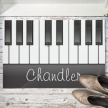 Persoonlijke naam Pianist Piano Keys Music Teacher