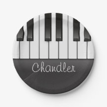 Persoonlijke naam Pianist Piano Keys Music Teacher