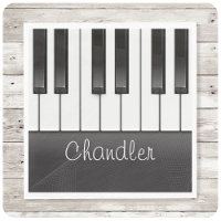 Persoonlijke naam Pianist Piano Keys Music Teacher