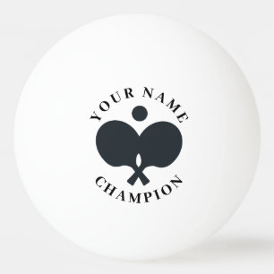 Persoonlijke naam pingpongbal
