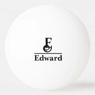 Persoonlijke naam pingpongbal